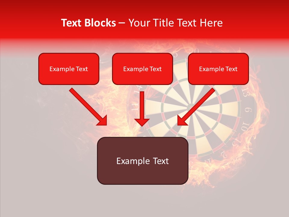 Play Inferno Illustration PowerPoint Template