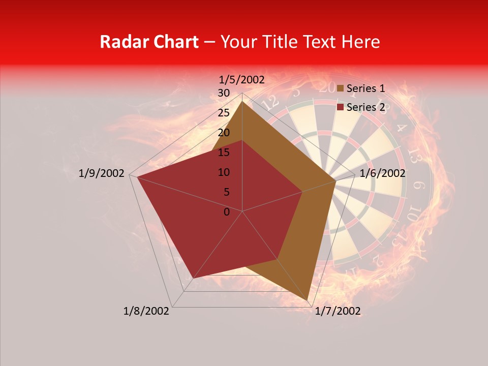 Play Inferno Illustration PowerPoint Template