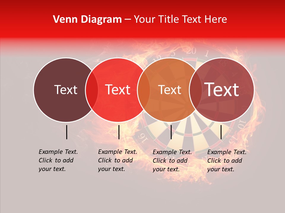 Play Inferno Illustration PowerPoint Template