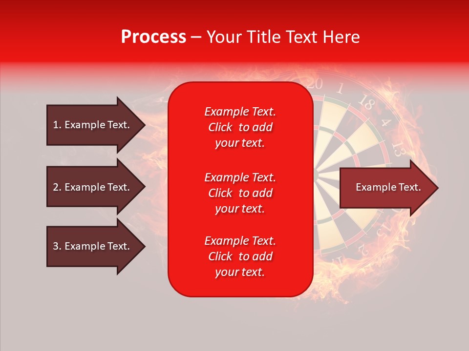 Play Inferno Illustration PowerPoint Template