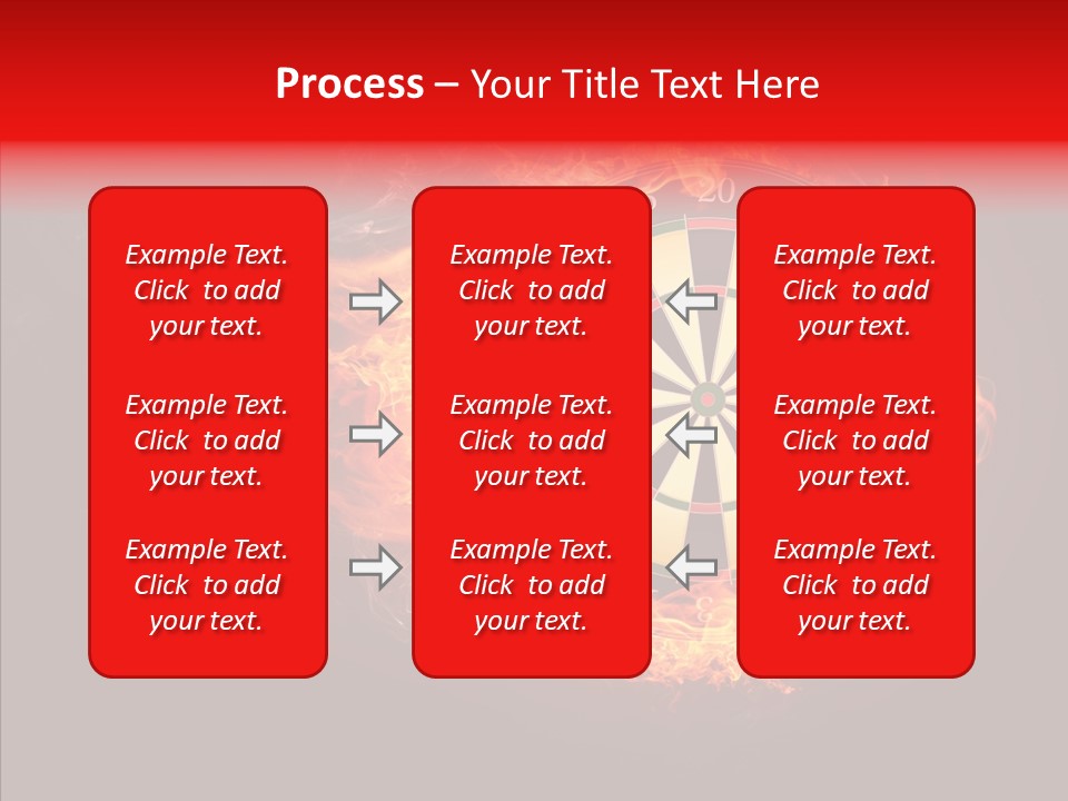Play Inferno Illustration PowerPoint Template