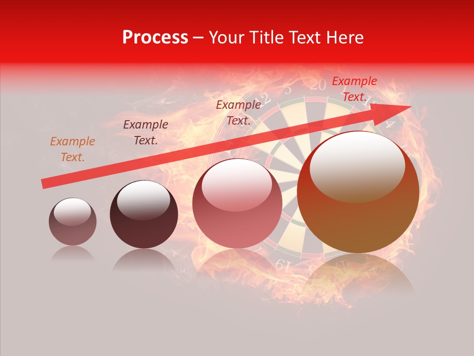 Play Inferno Illustration PowerPoint Template