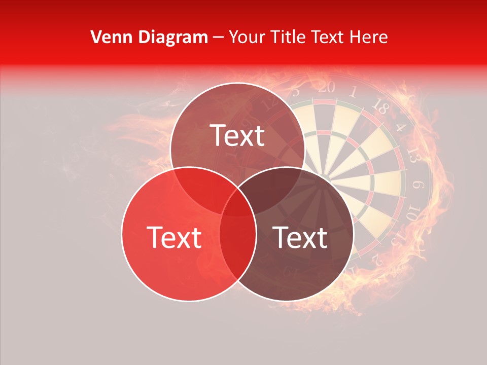Play Inferno Illustration PowerPoint Template