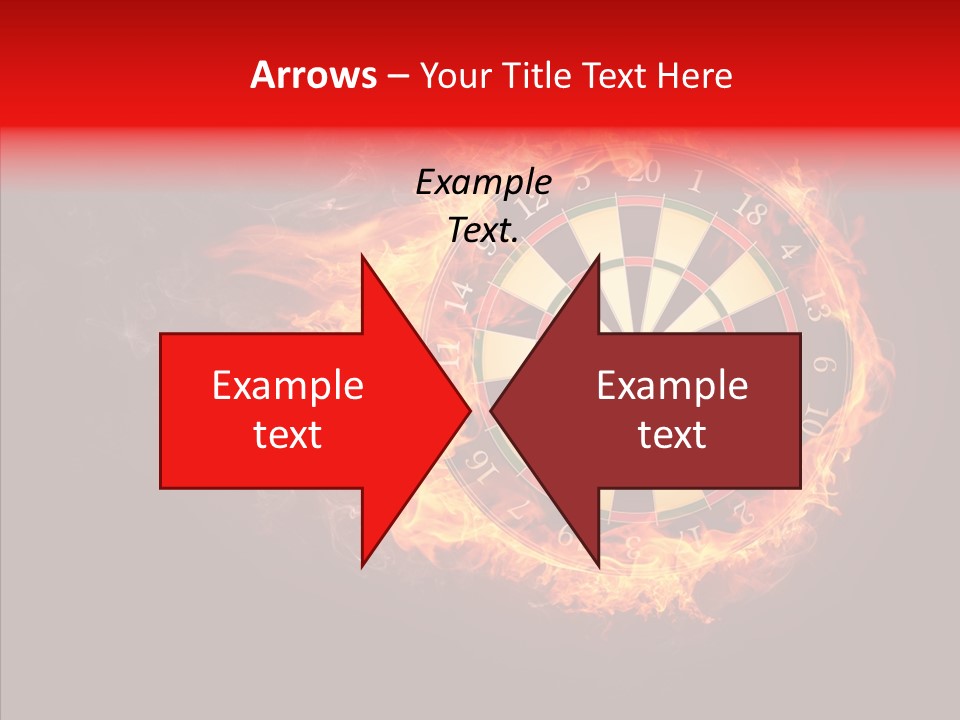 Play Inferno Illustration PowerPoint Template