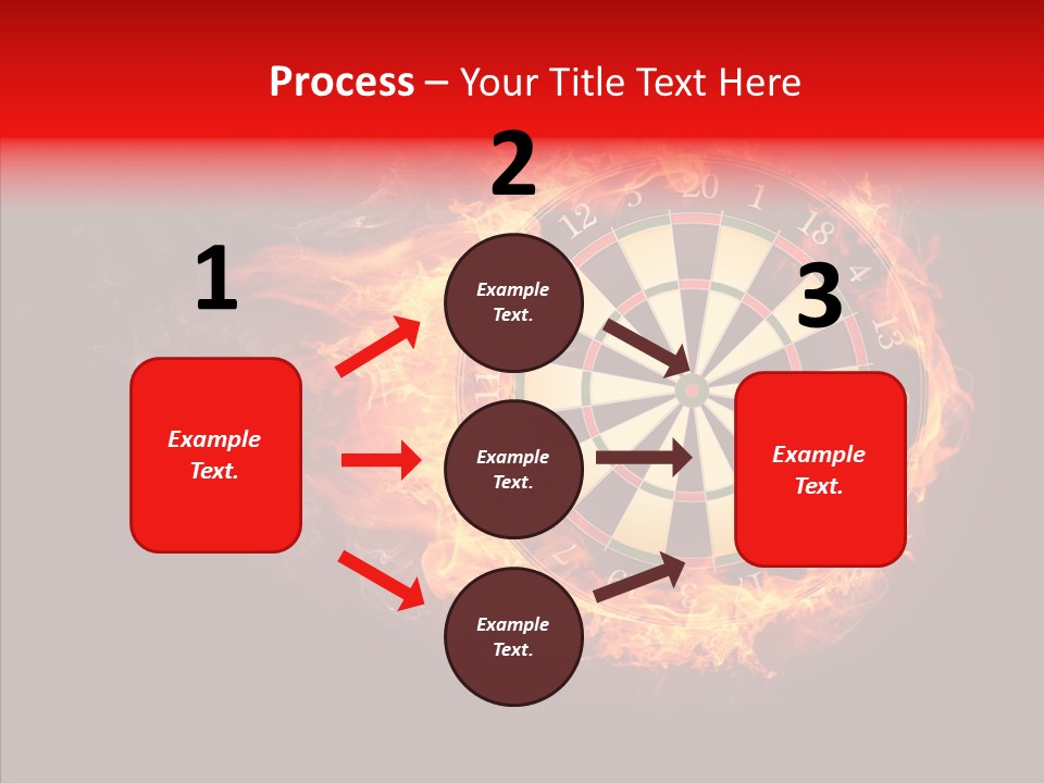 Play Inferno Illustration PowerPoint Template