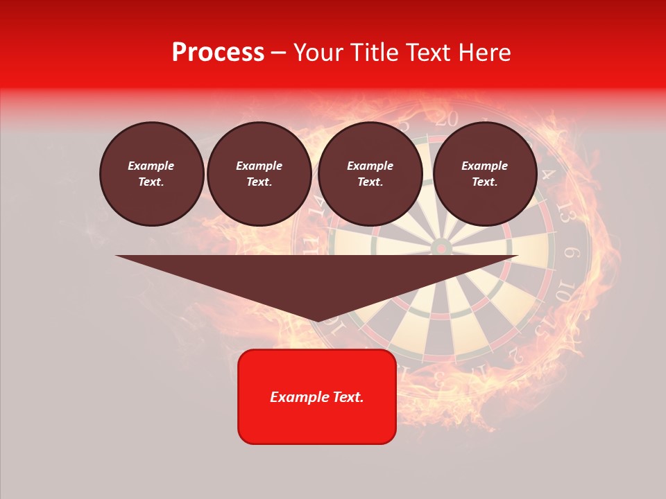 Play Inferno Illustration PowerPoint Template