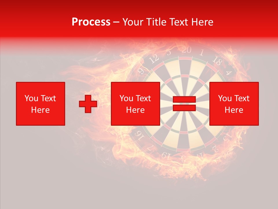 Play Inferno Illustration PowerPoint Template