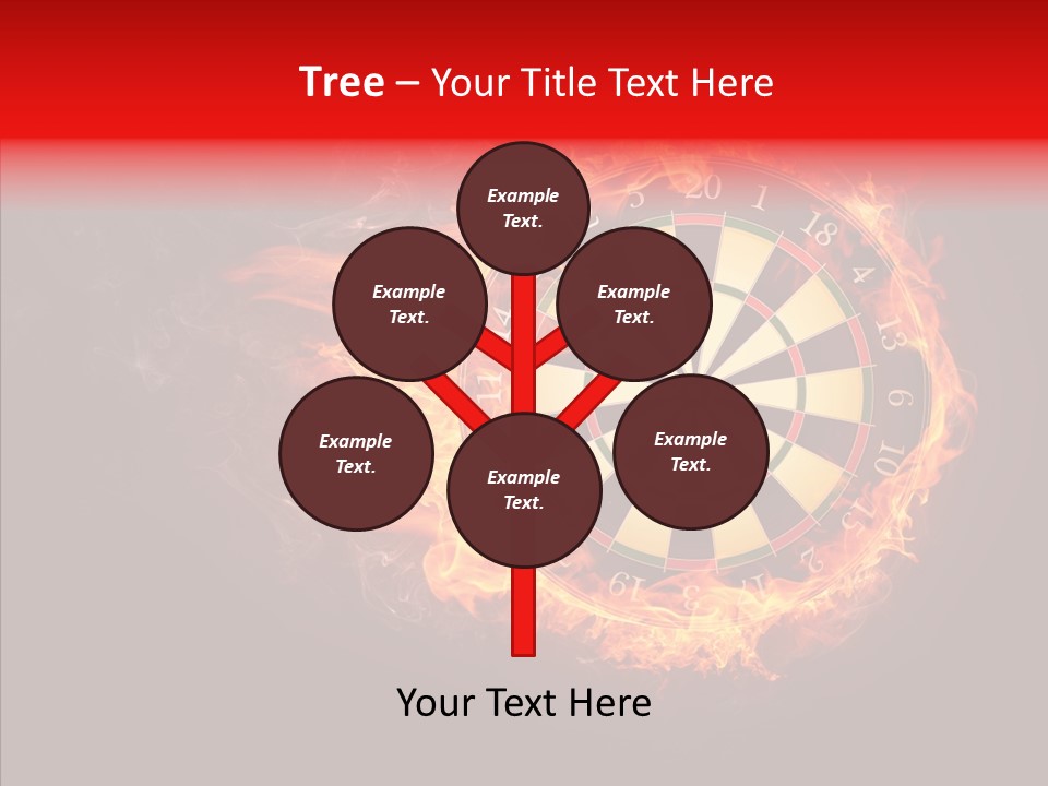 Play Inferno Illustration PowerPoint Template