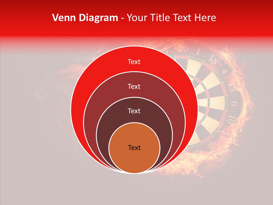 Play Inferno Illustration PowerPoint Template