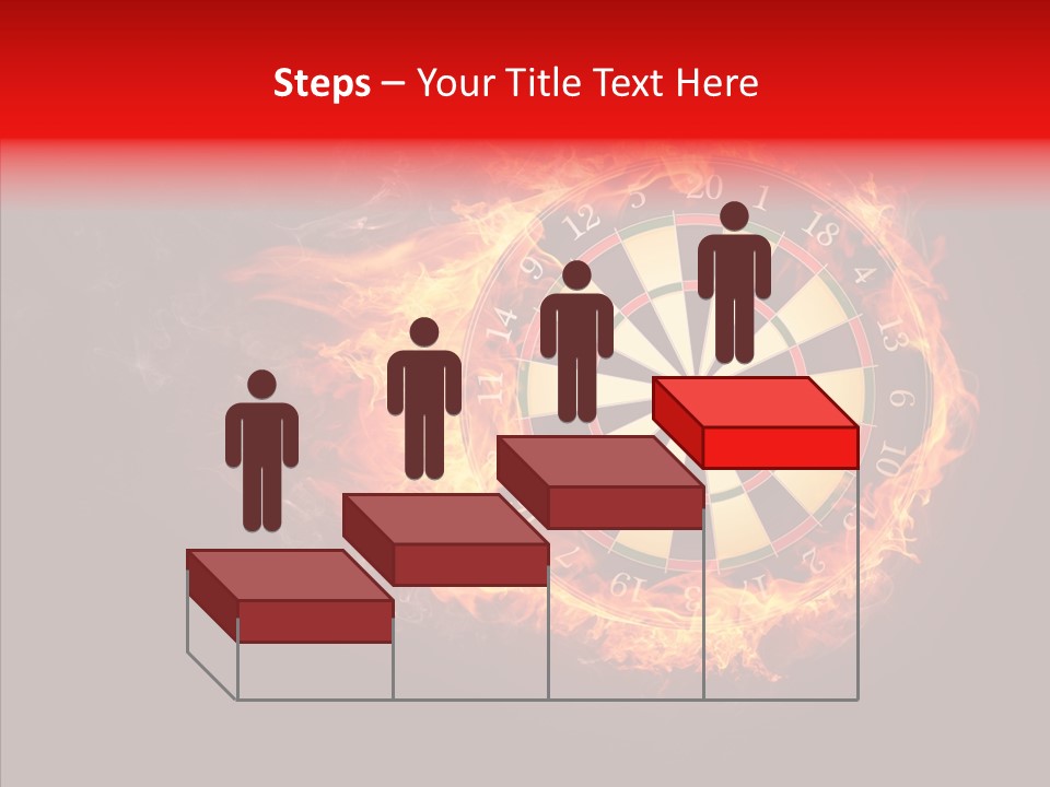 Play Inferno Illustration PowerPoint Template