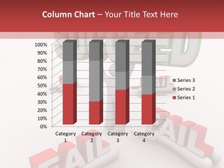 Succeed Fallen Competition PowerPoint Template