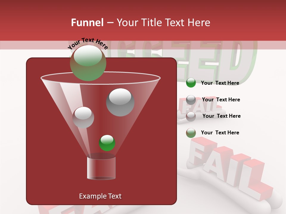 Succeed Fallen Competition PowerPoint Template