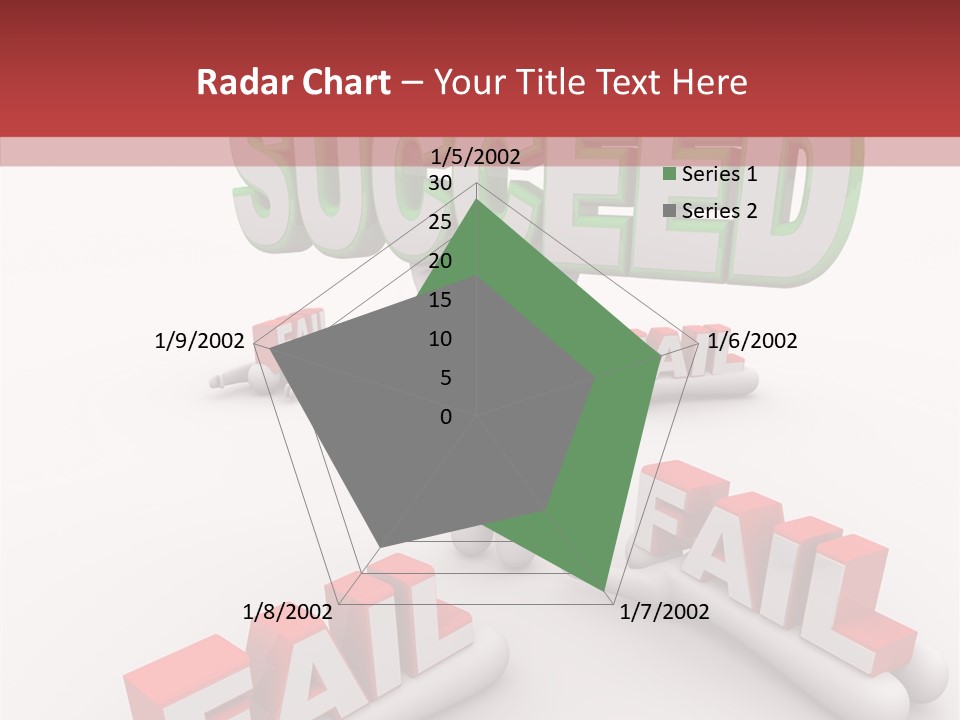Succeed Fallen Competition PowerPoint Template