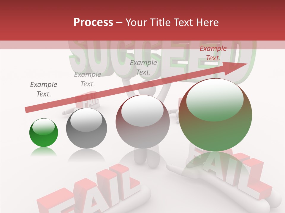 Succeed Fallen Competition PowerPoint Template