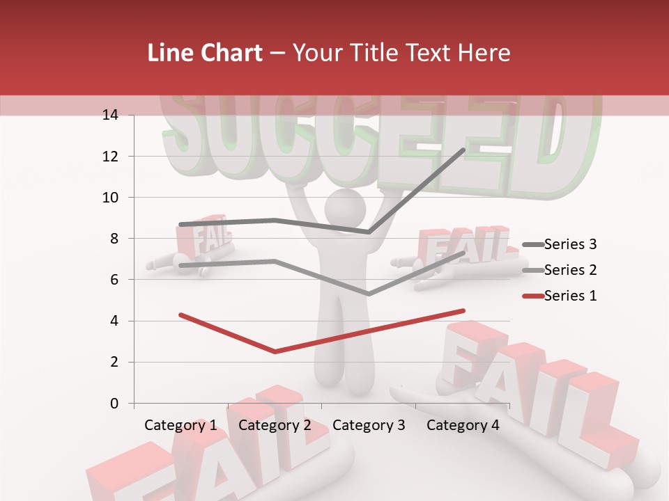 Succeed Fallen Competition PowerPoint Template