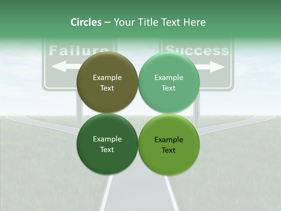 Faith Destination Life Choice PowerPoint Template