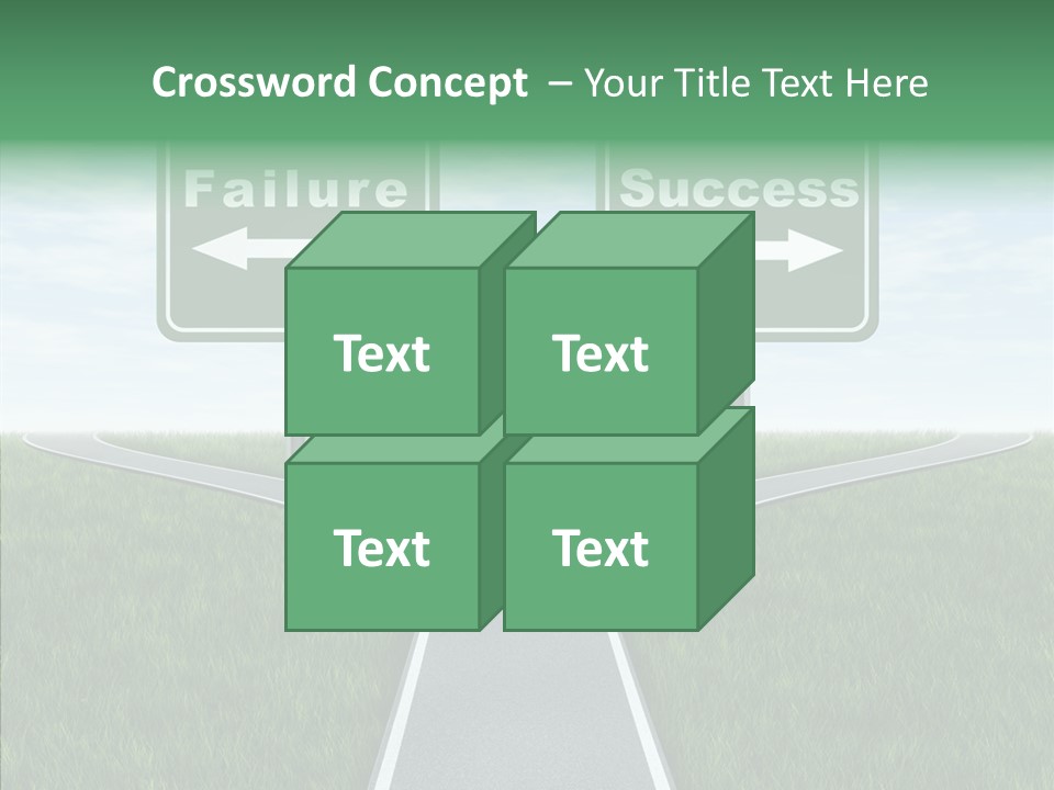 Faith Destination Life Choice PowerPoint Template
