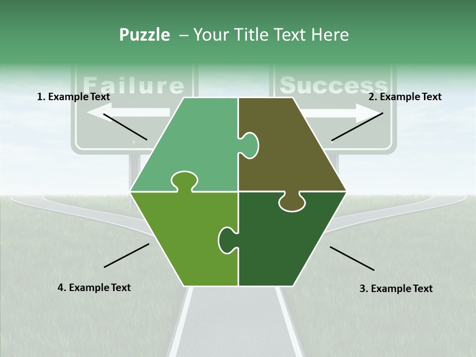 Faith Destination Life Choice PowerPoint Template