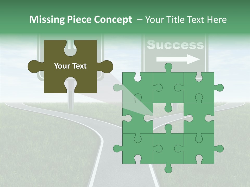 Faith Destination Life Choice PowerPoint Template