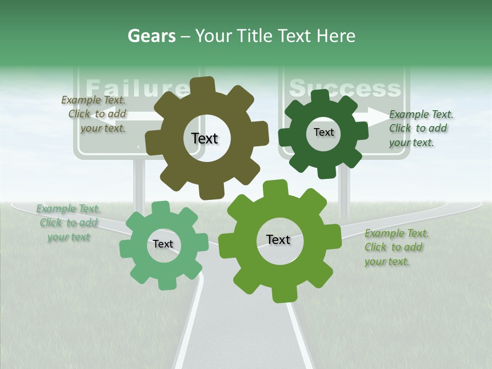 Faith Destination Life Choice PowerPoint Template