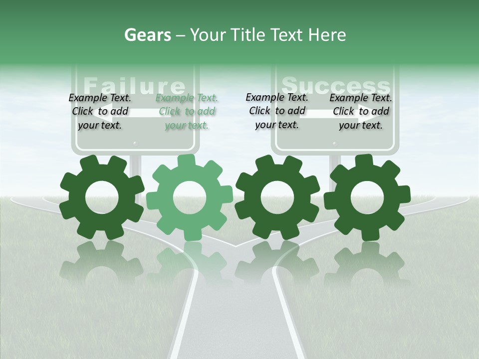 Faith Destination Life Choice PowerPoint Template