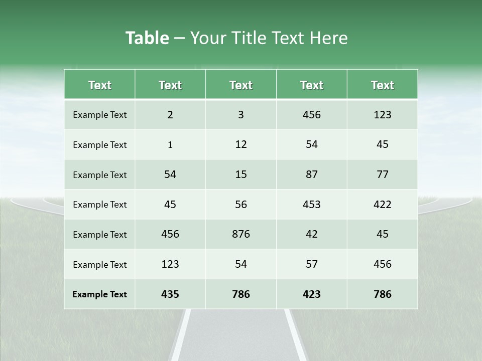 Faith Destination Life Choice PowerPoint Template