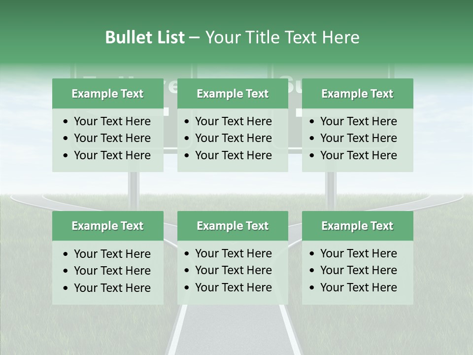 Faith Destination Life Choice PowerPoint Template
