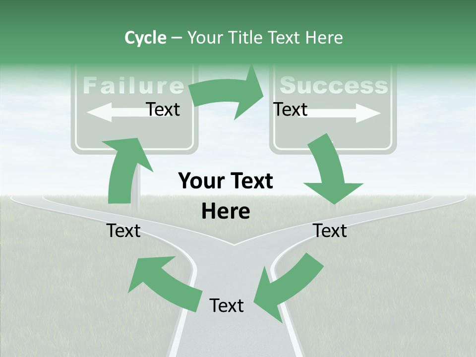 Faith Destination Life Choice PowerPoint Template
