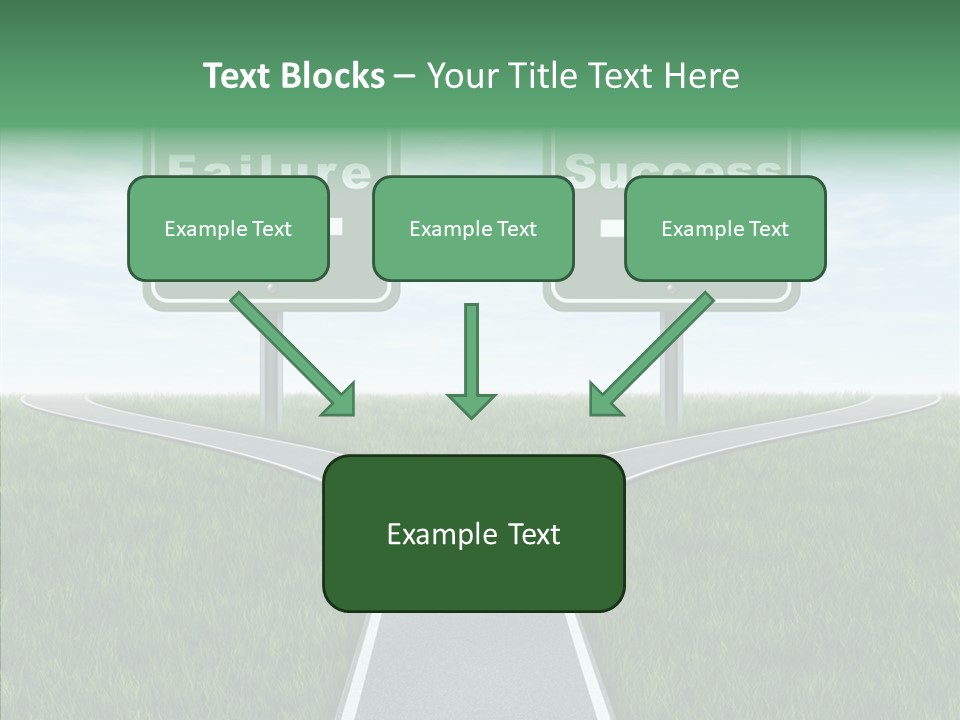 Faith Destination Life Choice PowerPoint Template