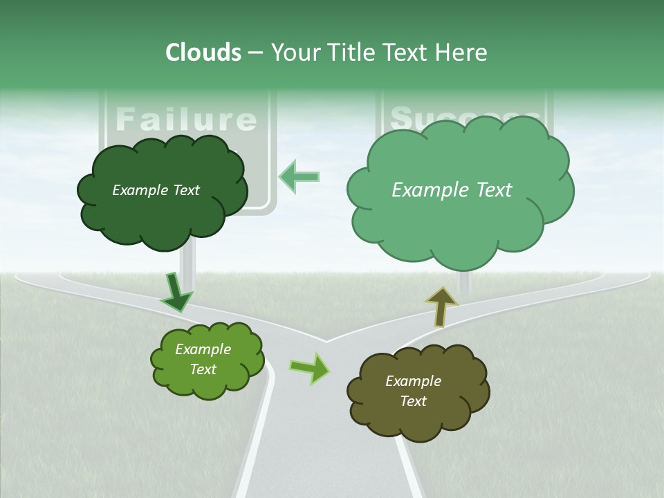 Faith Destination Life Choice PowerPoint Template
