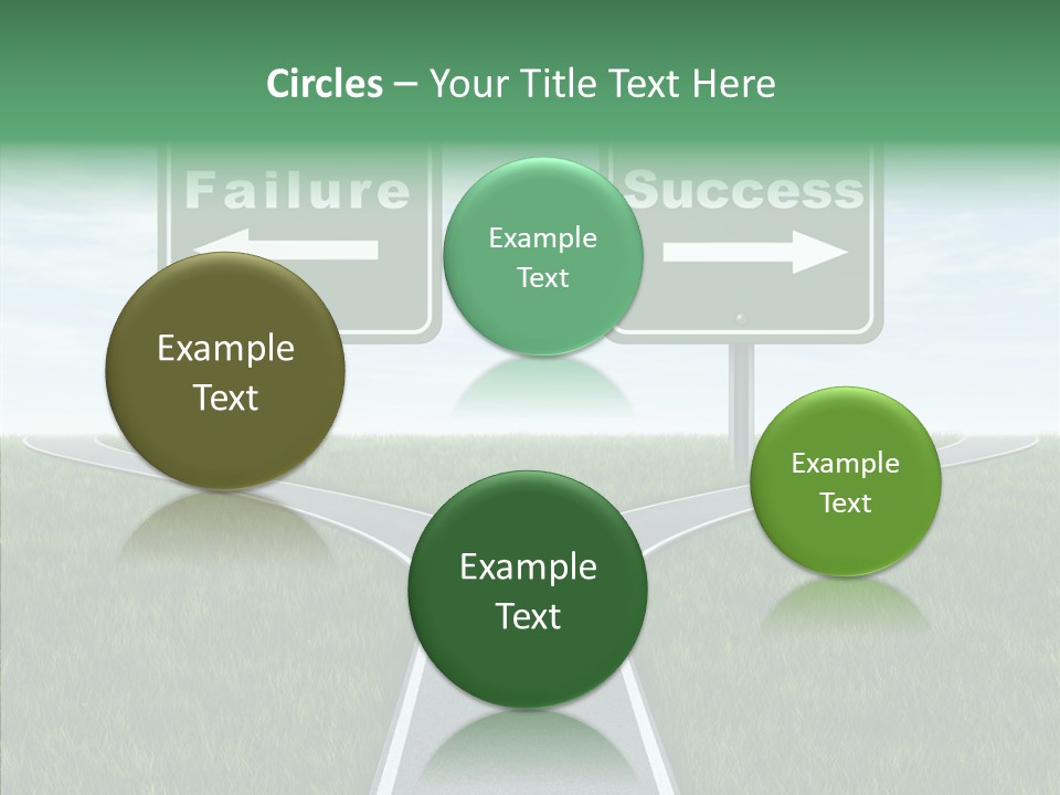 Faith Destination Life Choice PowerPoint Template