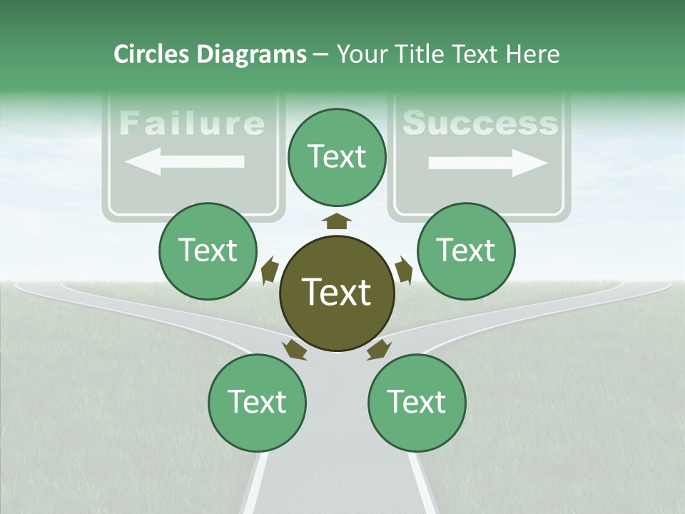 Faith Destination Life Choice PowerPoint Template