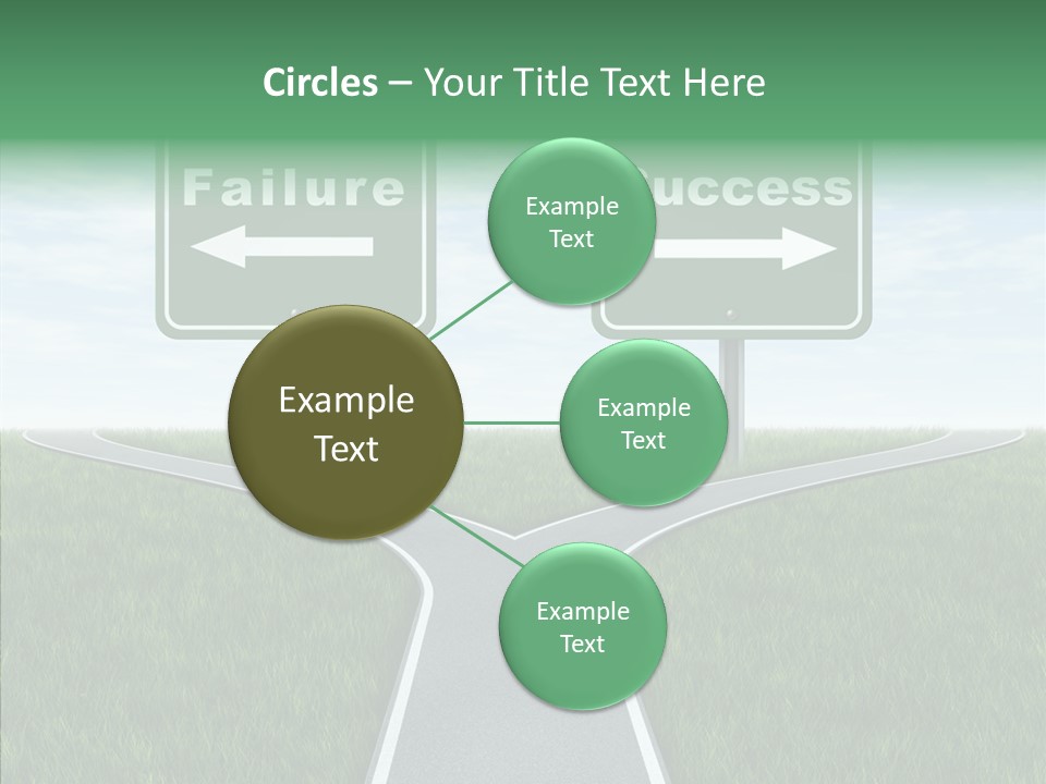 Faith Destination Life Choice PowerPoint Template