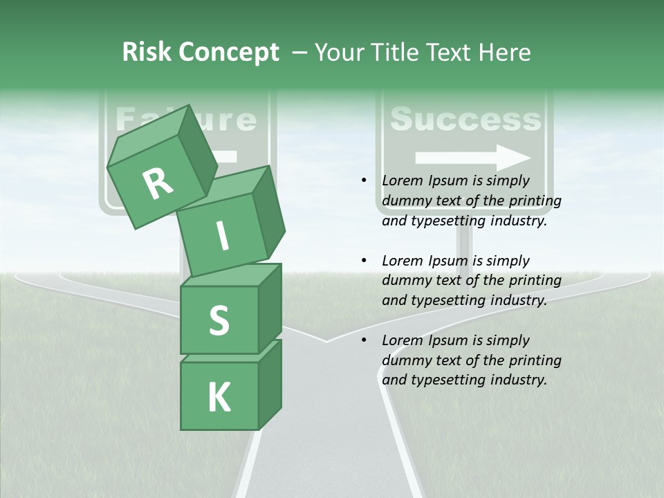 Faith Destination Life Choice PowerPoint Template