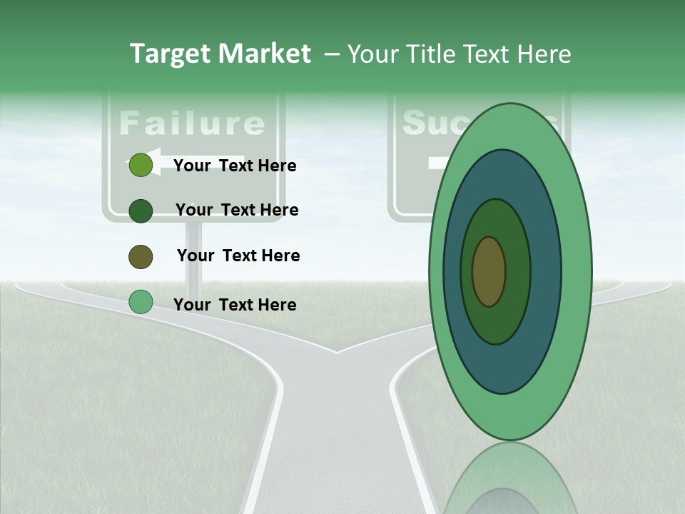 Faith Destination Life Choice PowerPoint Template