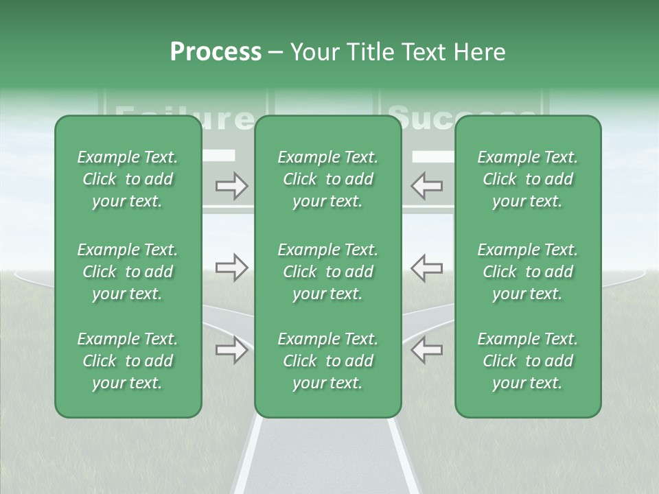 Faith Destination Life Choice PowerPoint Template