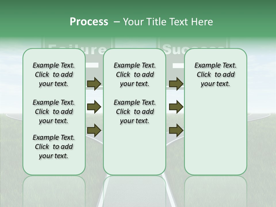 Faith Destination Life Choice PowerPoint Template