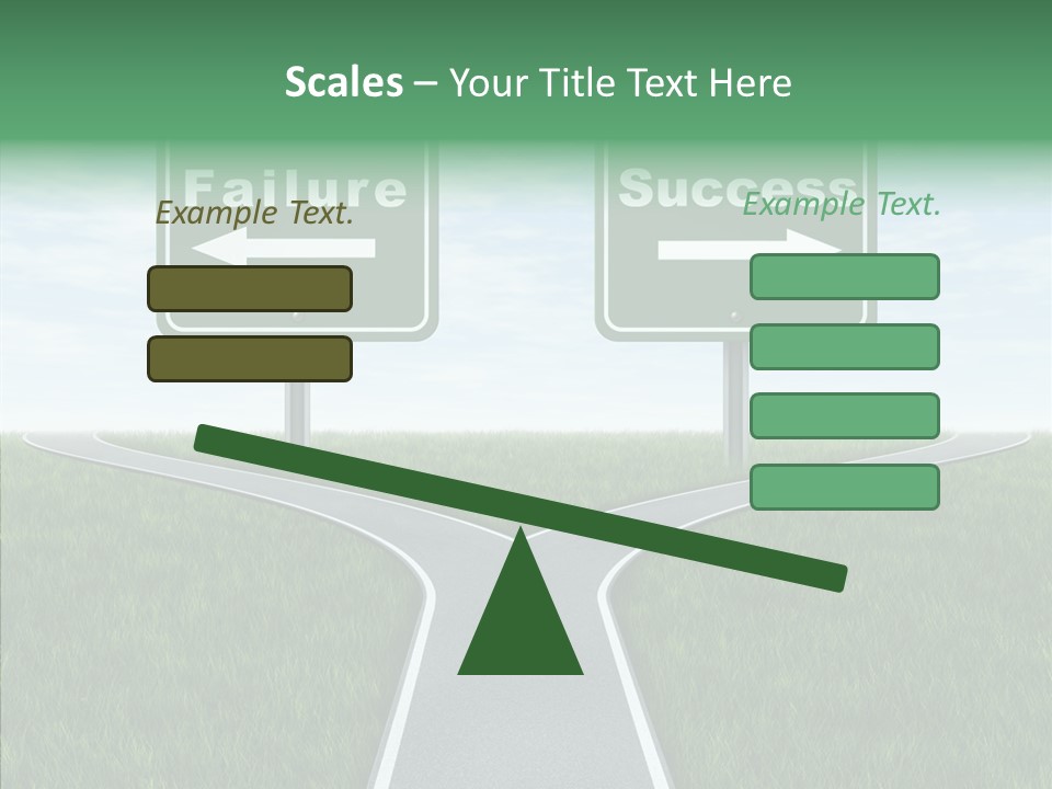 Faith Destination Life Choice PowerPoint Template