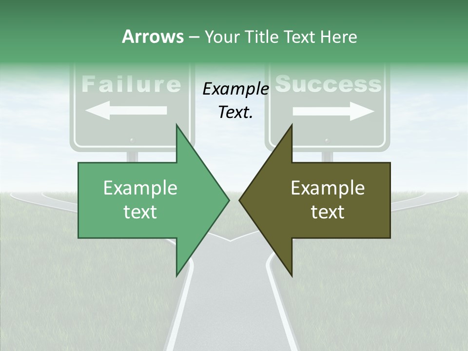 Faith Destination Life Choice PowerPoint Template
