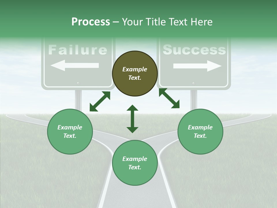 Faith Destination Life Choice PowerPoint Template