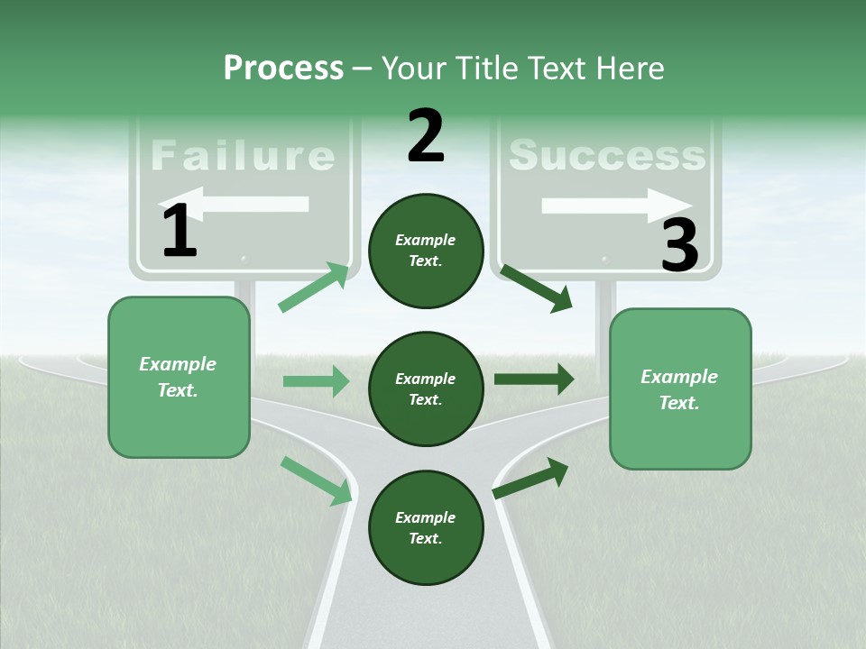 Faith Destination Life Choice PowerPoint Template