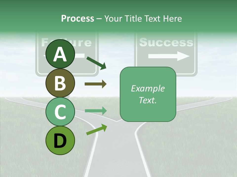 Faith Destination Life Choice PowerPoint Template