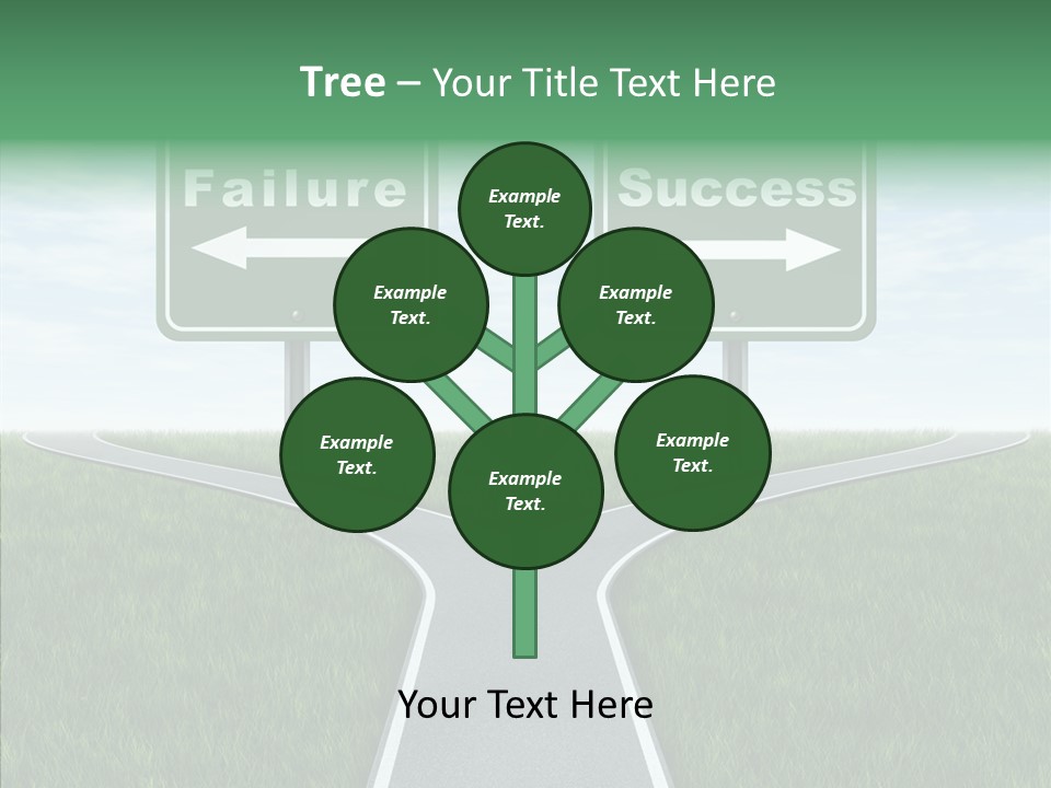 Faith Destination Life Choice PowerPoint Template