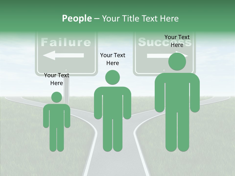 Faith Destination Life Choice PowerPoint Template