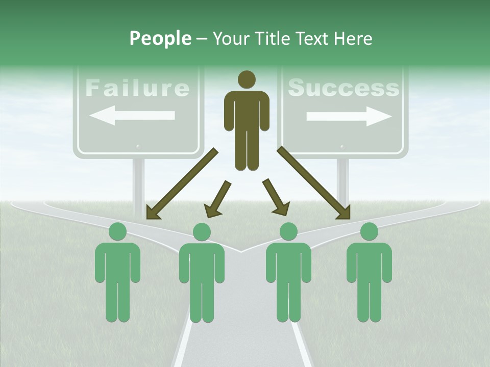 Faith Destination Life Choice PowerPoint Template