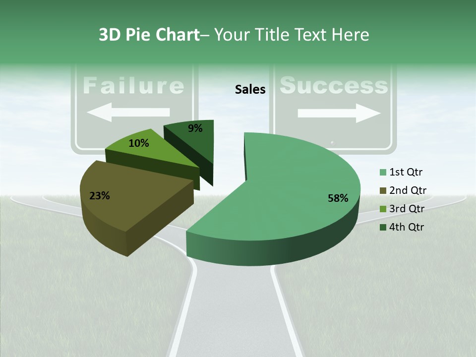 Faith Destination Life Choice PowerPoint Template