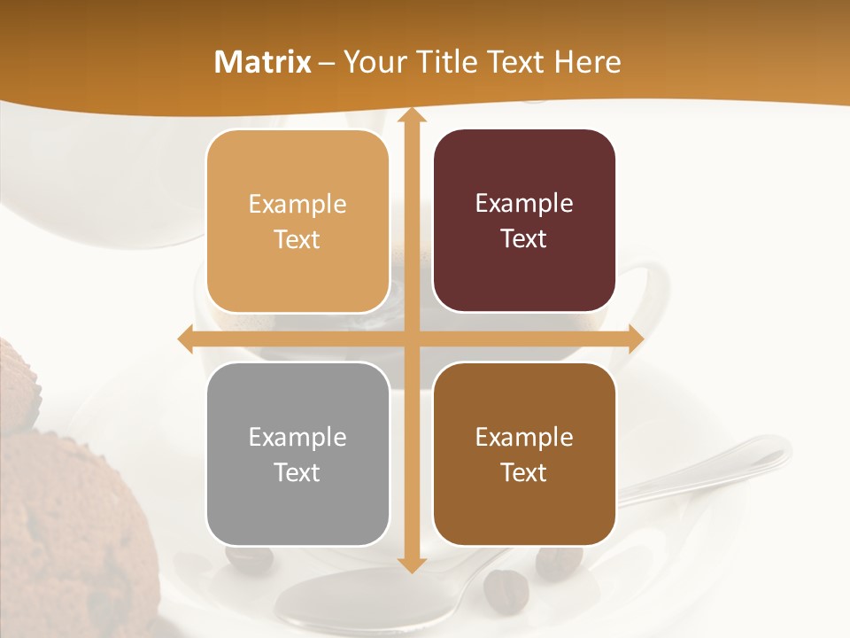 Pastry Milky Stream PowerPoint Template