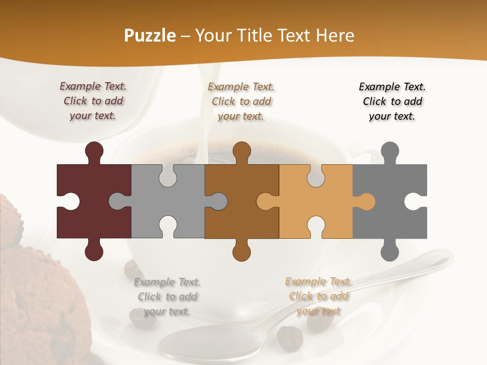 Pastry Milky Stream PowerPoint Template