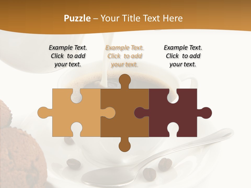 Pastry Milky Stream PowerPoint Template