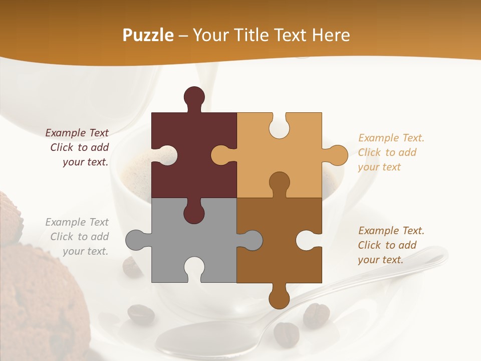 Pastry Milky Stream PowerPoint Template